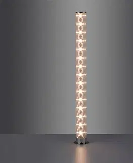 Stojací lampy JUST LIGHT. LED stojací lampa Bingo s dálkovým ovládáním, RGBW
