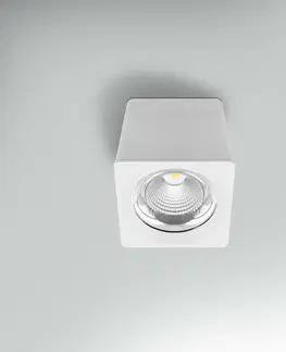 LED bodová svítidla CENTURY Stropní svítidlo LED QUBE BÍLÉ 90x90x90mm 10W 230V 3000K 45d IP20