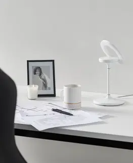 Pracovní lampy stolní LTS Stolní lampa LED Filigree, otočná, bílá