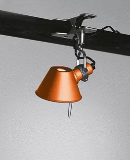 Lampy na noční stolek Artemide TOLOMEO MICRO žárovk.PINZA oranžová A010860