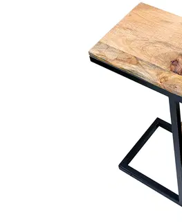 Konferenční stolky Příruční stolek KRIOS Dekorhome Sheeshamové dřevo