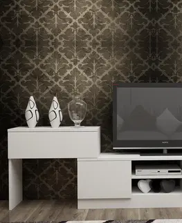 Obývací stěny a sestavy nábytku Televizní stěna TEAM bílá