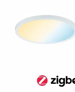 Chytré osvětlení PAULMANN Smart Home Zigbee LED vestavné svítidlo Areo VariFit IP44 kruhové 230mm 16W bílá měnitelná bílá 930.44