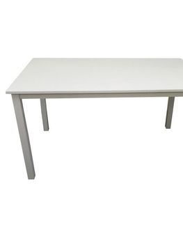 Jídelní stoly Jídelní stůl PUTIFARKA, bílá, 135 cm