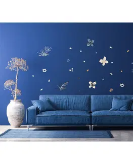 Samolepky na zeď Samolepící dekorace Vector Graphics Florals, 42,5 x 65 cm