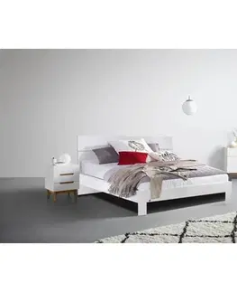 Dětské postele Bílá Postel White, 140 X 200 Cm