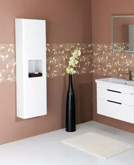Koupelnový nábytek SAPHO ELLA skříňka vysoká 40x140x20cm, 1x dvířka, levá/pravá, bílá EL400-3030