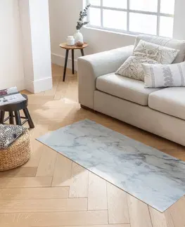 Koberce a koberečky Vinylový koberec s motivem bílého mramoru