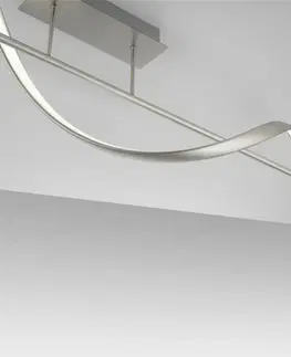 Chytré osvětlení PAUL NEUHAUS LED stropní svítidlo Q-SWING stříbrná stmívatelné Smar Home ZigBee 2700-5000K PN 6385-55