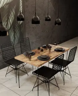 Kuchyňské a jídelní stoly Jídelní stůl BL 001 dub černý