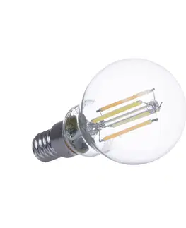 LED žárovky LUUMR LUUMR Chytrá LED žárovka s kapkami sada 3 žárovek E14 4,2W CCT čirá Tuya