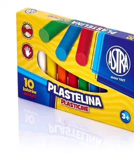 Hračky ASTRA - Plastelína základní 10 barev, 83812902