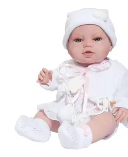 Hračky panenky BERBESA - Luxusní dětská panenka-miminko Terezka 43cm
