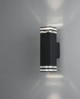 Venkovní nástěnná svítidla Konstsmide Venkovní nástěnné světlo Monza 2 zdroje, 27,5 cm