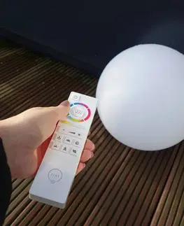 Inteligentní osvětlení příjezdové cesty tint Müller Licht tint Calluna LED koule bílá, 30 cm