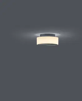 Nástěnná svítidla BANKAMP BANKAMP Button LED nástěnné světlo 15,5cm antracit