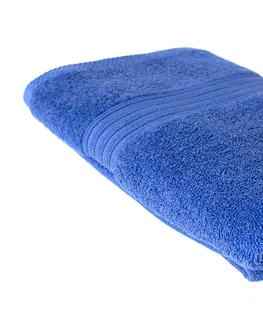 Ručníky Faro Bavlněný ručník Linteo 70x140 cm tmavě modrý