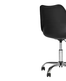 Kancelářská křesla Norddan Designová kancelářská židle Maisha černá