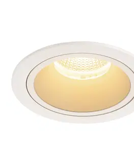 LED podhledová svítidla SLV BIG WHITE NUMINOS DL L vnitřní LED zápustné stropní svítidlo bílá/bílá 3000 K 40° 1003953