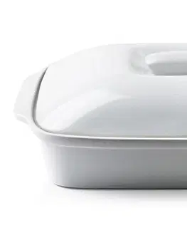 Pekáče a zapékací mísy Mondex Porcelánový pekáč BASIC 38 cm bílý