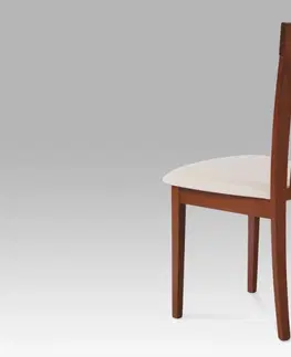 Židle Jídelní židle BC-3940 látka / dřevo Autronic Buk