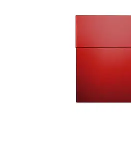 Poštovní schránky Radius design cologne Schránka na dopisy RADIUS DESIGN (LETTERMANN 4 STANDING red 565R) červená