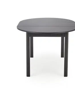 Jídelní stoly HALMAR Rozkládací jídelní stůl RINGO černý