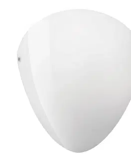 Nástěnná svítidla Vistosi Ovalina - nástěnné světlo E27 bílá lesklá