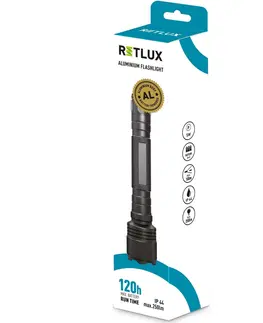 Svítilny Retlux RPL 113 Ruční LED svítilna na C baterie, dosvit 100 m