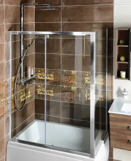 Sprchové kouty POLYSAN DEEP sprchové dveře 1600x1650, čiré sklo MD1616