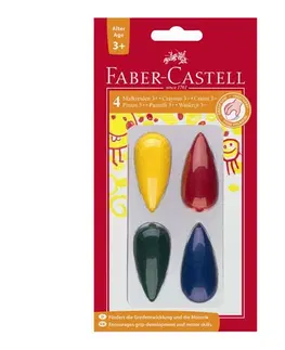 Hračky FABER CASTELL - Pastelky plastové do dlaně slza