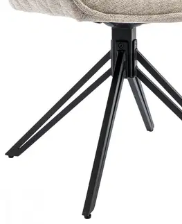 Židle Otočné jídelní křeslo HC-533 Autronic Krémová