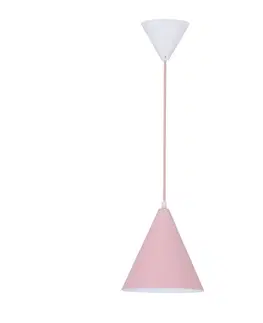 LED osvětlení Závěsná lampa VOSS 1xE27 Candellux Růžová