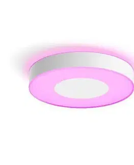 Chytré osvětlení PHILIPS HUE Hue Bluetooth LED White and Color Ambiance Koupelnové stropní svítidlo Philips Xamento L 41168/31/P9 52,5W 3700lm 2000-6500K RGB IP44 42,5cm bílé, stmívatelné