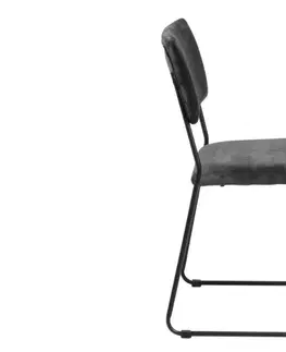 Židle Actona Jídelní židle Cornelia tmavě šedá