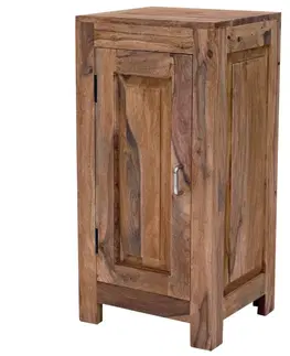 Koupelnový nábytek Skříňka do koupelny Suri 40x80x35 z indického masivu palisandr / sheesham