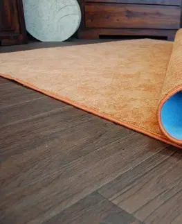 Koberce a koberečky Dywany Lusczow Kusový koberec SERENADE Hagy oranžový, velikost 500x600