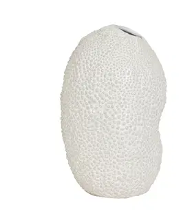 Dekorativní vázy Béžovo-bílá keramická váza Kyana L - Ø 18*28 cm Light & Living 5982026