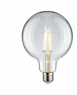 LED žárovky PAULMANN Filament 230V LED Globe G125 E27 9W 2700K čirá