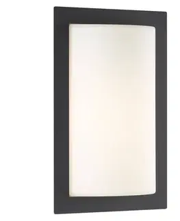 Venkovní nástěnná svítidla s čidlem pohybu LCD Se senzorem - venkovní nástěnné LED svítidlo Luis