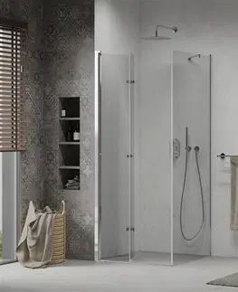 Sprchové kouty MEXEN/S LIMA sprchový kout 100x100, transparent, chrom 856-100-100-01-00