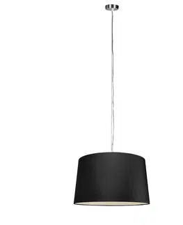 Zavesna svitidla Moderní závěsná lampa z oceli se stínidlem 45 cm černá - Cappo 1