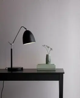 Lampy na noční stolek NORDLUX stolní lampa Alexander 15W E27 černá 48635003