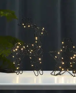 Vánoční vnitřní dekorace STAR TRADING Indy LED figurka pro interiér
