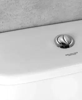 Koupelna Bruckner DARIO keramická nádržka pro WC kombi, bílá 201.402.4