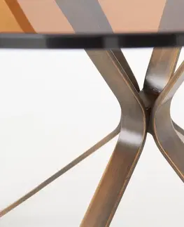 Jídelní stoly Jídelní stůl skleněný LUNGO Halmar