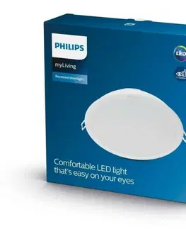 Bodovky do podhledu na 230V Philips Meson podhledové LED svítidlo 23,5W 1900lm 6500K 21,5cm kulaté IP20, bílé