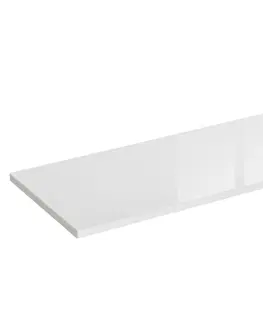 Koupelnový nábytek Comad Deska pod umyvadlo Iconic 140 cm bílá