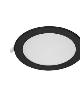 Svítidla Panlux Podhledové LED svítidlo Downlight CCT Round černá, 6 W