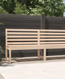Zahradní lavice Zahradní lavice 201,5 cm masivní borové dřevo
